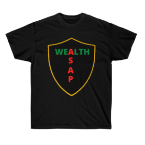 Wealth Asap T-Shit Black